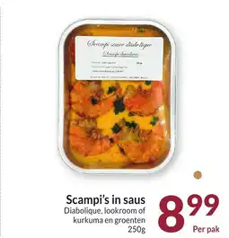 Intermarché Scampi's in Saus aanbieding