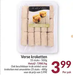 Intermarché Verse kroketten aanbieding