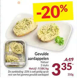 Intermarché Gevulde aardappelen Natuur aanbieding
