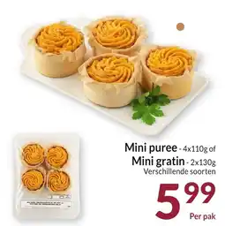 Intermarché Mini Puree of Mini Gratin aanbieding