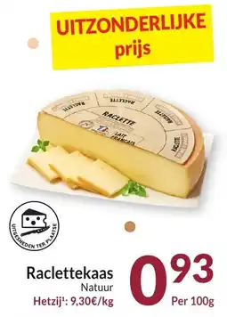 Intermarché Raclettekaas Natuur aanbieding