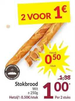 Intermarché Stokbrood Wit aanbieding