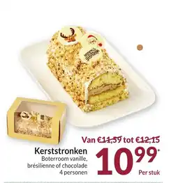 Intermarché Kerststronken aanbieding