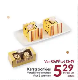 Intermarché Kerststronkjes aanbieding