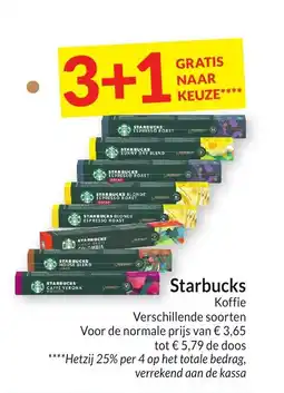 Intermarché Starbucks aanbieding