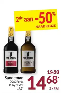 Intermarché Sandeman aanbieding