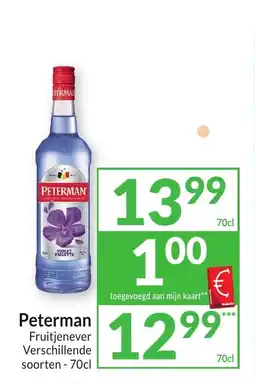 Intermarché Peterman aanbieding