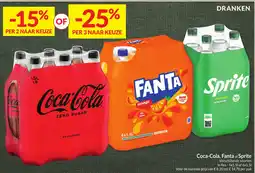 Intermarché Coca-Cola FANTA of Sprite aanbieding