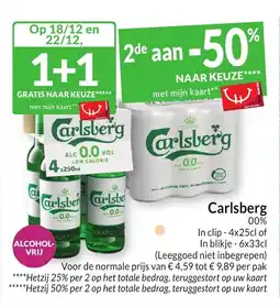 Intermarché Carlsberg 00% aanbieding