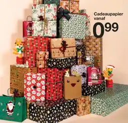Zeeman Cadeaupapier aanbieding