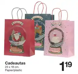 Zeeman Cadeautas aanbieding