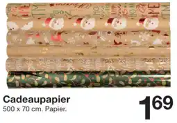 Zeeman Cadeaupapier aanbieding