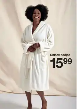 Zeeman Unisex badjas aanbieding