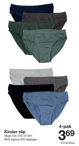 Zeeman Kinder slip aanbieding