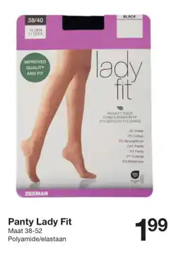 Zeeman Panty Lady Fit aanbieding