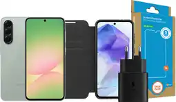 Coolblue Samsung Galaxy A56 256GB Groen 5G + Compleet Accessoirepakket aanbieding