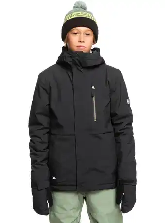Decathlon Technisch Snowjack MISSION Schwarz Jongens aanbieding