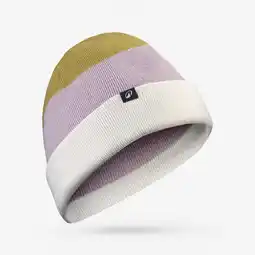 Decathlon Muts met omslag voor volwassenen RIDER 500 driekleurig aanbieding