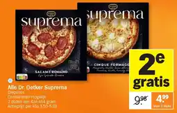 Albert Heijn Alle Dr. Oetker Suprema aanbieding