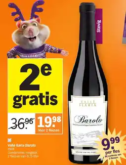 Albert Heijn Valle llaria Barolo aanbieding