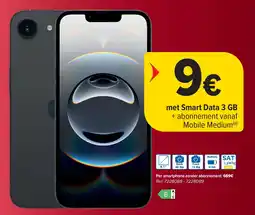 Carrefour Per smartphone zonder abonnement aanbieding
