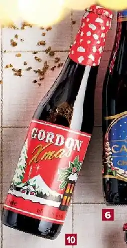 Carrefour Bier Gordon Xmas aanbieding