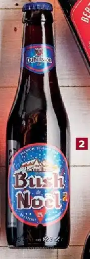 Carrefour Bier Bush de Noël aanbieding