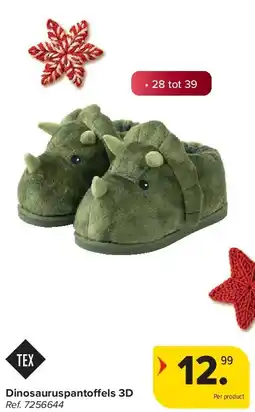 Carrefour Dinosauruspanto els 3D aanbieding