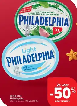 Carrefour Verse kaas Philadelphia aanbieding