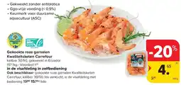 Carrefour Gekookte roze garnalen Kwaliteitsketen Carrefour aanbieding