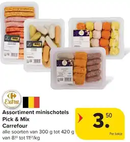 Carrefour Assortiment minischotels Pick & Mix Carrefour aanbieding