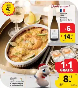 Carrefour Visgratin aanbieding