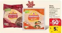 Carrefour Wraps Mission aanbieding