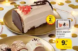Carrefour Stronk slagroom en kersen aanbieding