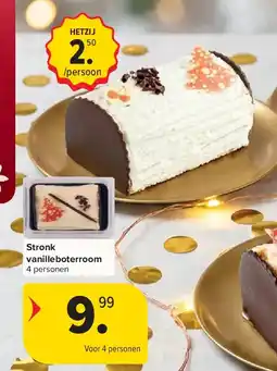 Carrefour Stronk vanilleboterroom aanbieding