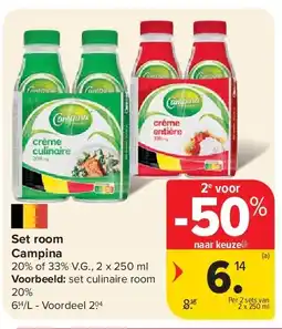 Carrefour Set room Campina aanbieding
