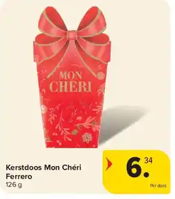 Carrefour Kerstdoos Mon Chéri Ferrero aanbieding