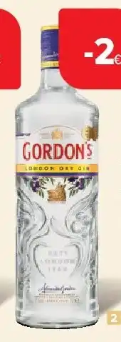 Carrefour London Dry Gin Gordon’s aanbieding