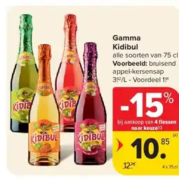 Carrefour Gamma Kidibul aanbieding