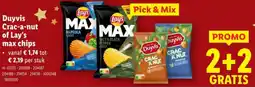 Lidl Duyvis Crac-a-nut of Lay's max chips aanbieding