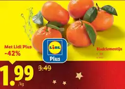 Lidl Bladclementijn aanbieding