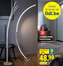 Lidl Livarno home ledstaanlamp aanbieding