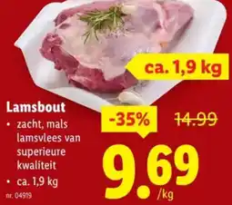 Lidl Lamsbout aanbieding