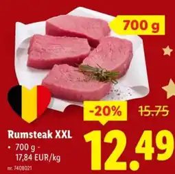 Lidl Rumsteak XXL aanbieding