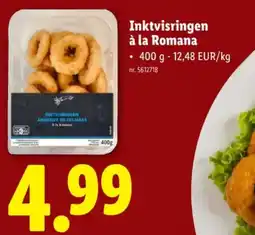Lidl Inktvisringen à la Romana aanbieding