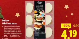 Lidl Deluxe Mini bao buns aanbieding