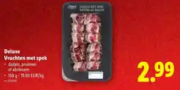 Lidl Deluxe Vruchten met spek aanbieding