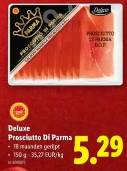 Lidl Deluxe Prosciutto Di Parma aanbieding