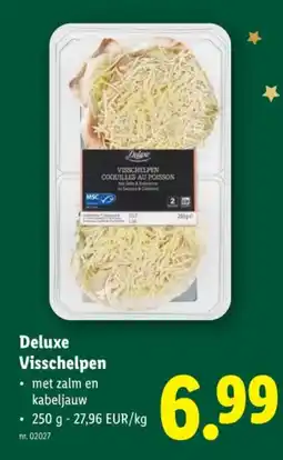 Lidl Deluxe Visschelpen aanbieding