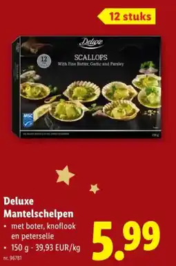 Lidl Deluxe Mantelschelpen aanbieding
